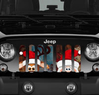 Ultimate Holiday Vibes Festive Christmas Grille Insert - Goats Trail