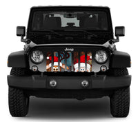 Ultimate Holiday Vibes Festive Christmas Grille Insert - Goats Trail