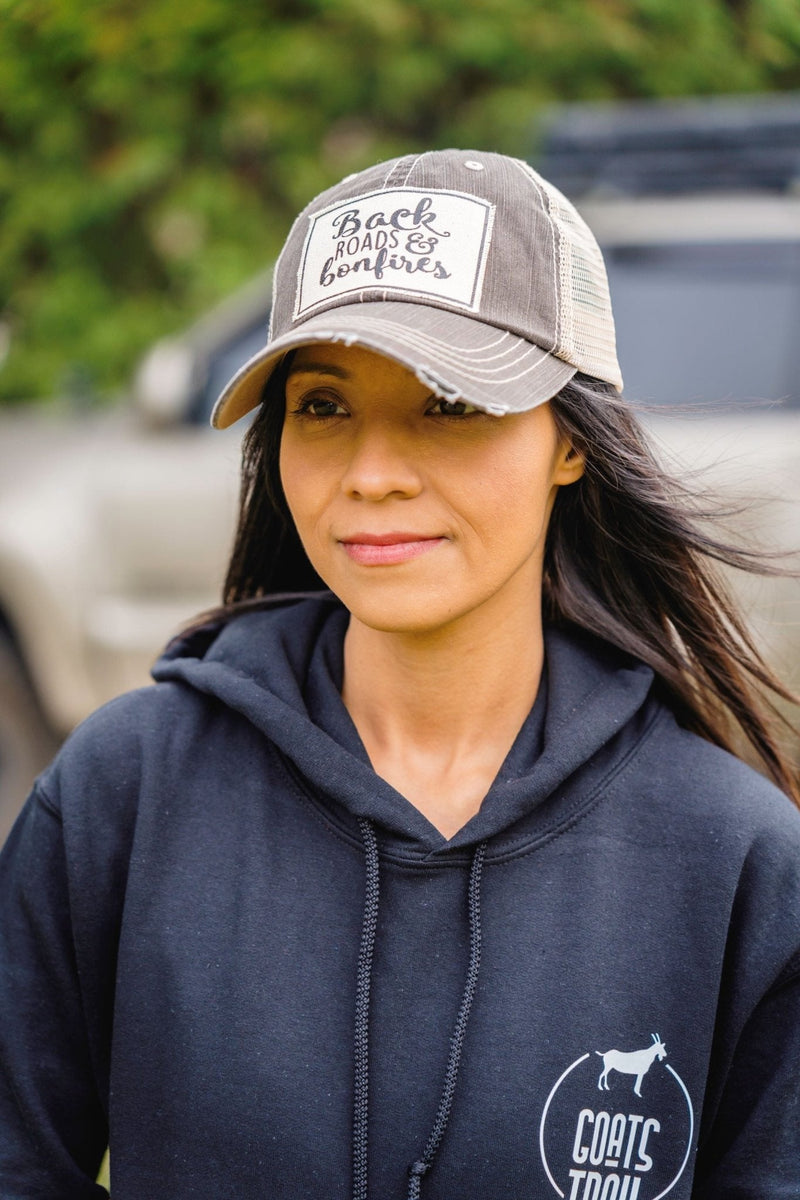 Vintage Distressed Trucker Cap - Goats Trail