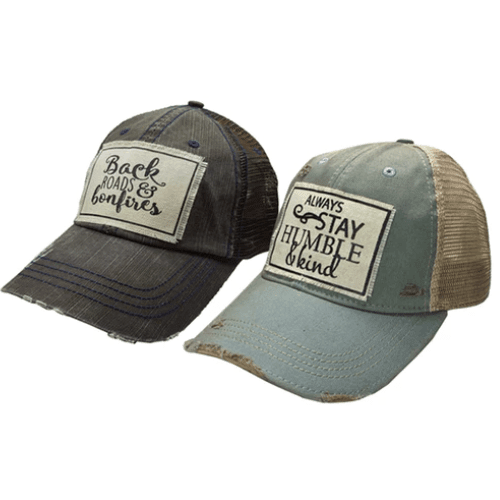 Vintage Distressed Trucker Cap - Goats Trail