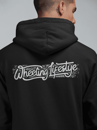 Wheeling Lifestyle Black Zip - Up Hoodie - Goats Trail