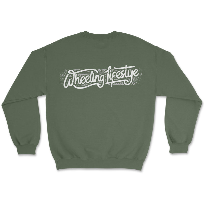 Wheeling Lifestyle Crewneck - Cozy and Comfortable - Goats Trail
