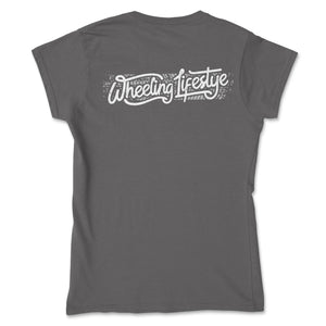 Wheeling Lifestyle Women's Graphic Tee - Goats Trail Off-Road Apparel Company