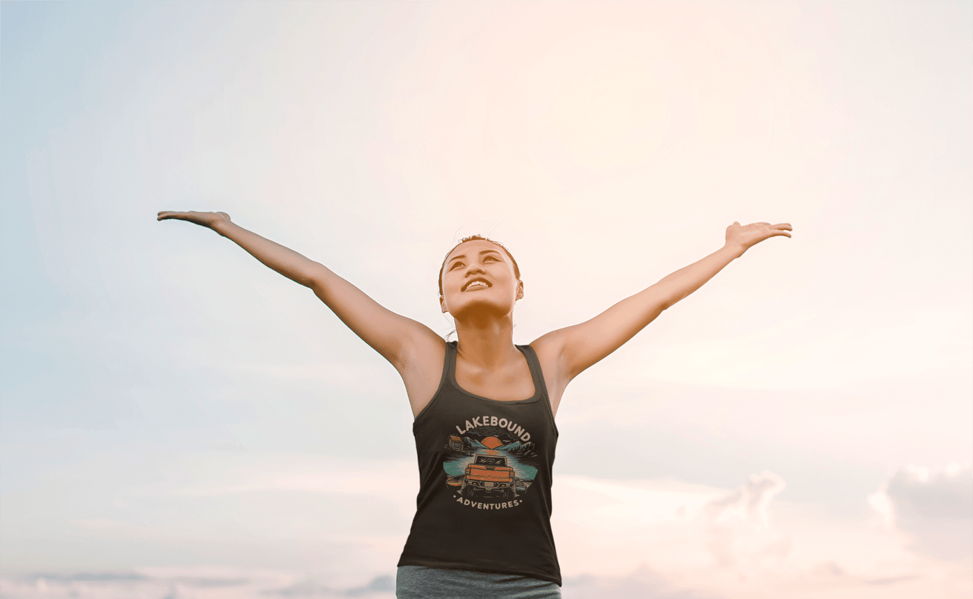 Women's 4 x 4 Lakebound Adventures Tank Top Women's Tank Tops