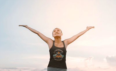 Women's 4 x 4 Lakebound Adventures Tank Top Women's Tank Tops