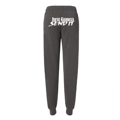 Women's Just Gonna Send It Joggers with Back Print - Goats Trail Off-Road Apparel Company
