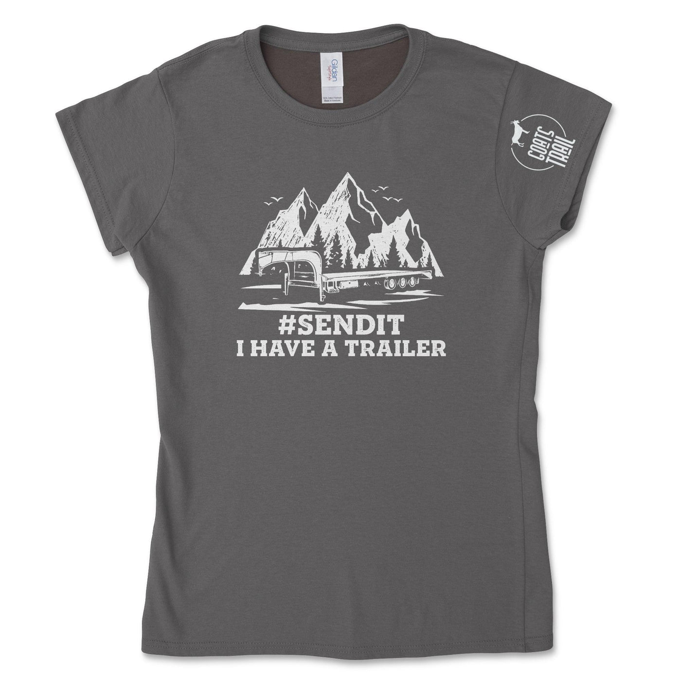 Women's #SENDIT to the Trailer T-shirt - Goats Trail
