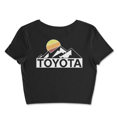Women's Toyota Crop Top - Goats Trail Off-Road Apparel Company