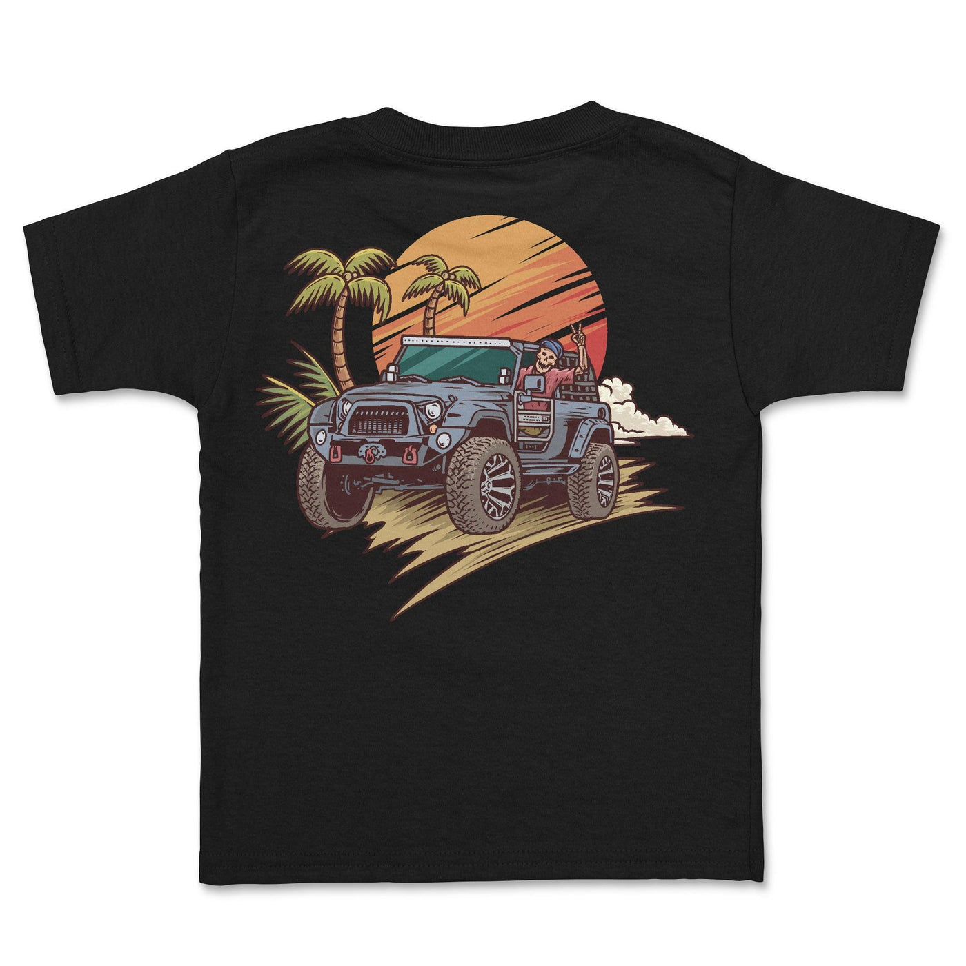 Youth Jeep Beach T-shirt - Goats Trail